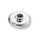 McGuire 127058  5/8" OD Heavy Solid Brass Set Screw Flanges in Polished Chrome