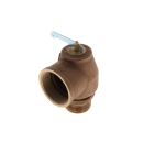 Conbraco 13214B15 1-1/2" MNPT x 2" FNPT RVS13 1900lbs, Low Pressure Steam Safety Valve 15 psi