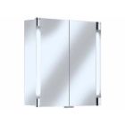 Keuco 138011713051 Royal T2 27.55" H X 27.55" L X 6.53" D Mirror Cabinet without Drawers