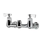 Krowne 14-8Xxl Royal Series 8" Wall Mount Faucet Body With No Spout In Solid Chrome Plated