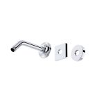 Rohl 1440/6APC 7" Reach Wall Mounted Shower Arm and Flange in Polished Chrome