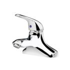 Krowne 14-520L Royal Series 0.5 GPM 4" Center Deck Mounted Lavatory Faucet with Cast Spout in Polished Chrome