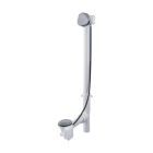 Geberit 150.176.FT.1 Bath Waste And Overflow System 1-1/2 Inch Pp 17 Inch - 22 Inch In Satin Chrome