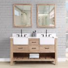 Fairmont 1507-FV60D Napa Designs 60" Bathroom Vanity in Sonoma Sand