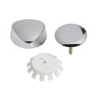 Geberit 151.550.21.1 TurnControl Overflow Drain Trim Kit with Plastic Handle