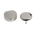 Geberit 151.551.IB.1 Traditional Metal TurnControl Trim Kit with Metal Handle In ForeverShine Polished Nickel
