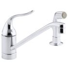 KOHLER K-15176-PT-CP Coralais Single Control Kitchen Faucet in Polished Chrome