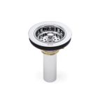 McGuire Manufacturing  151M BRASS BSKT STNRStrainer, Basket, Cast Br Body w/ 11/2 x