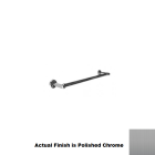 Harrington Brass Works 15-2001-026 Chester Lever 18" Wall Mount Towel Bar in Satin Nickel