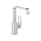 Hansgrohe 74511001 Metropol Single-Hole Faucet 230 with Loop Handle and Swivel Spout, 1.2 GPM in Chrome