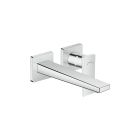 Hansgrohe 32526001 Metropol Wall-Mounted Single-Handle Faucet Trim with Lever Handle, 1.2 GPM in Chrome (Rough Sold Separately)