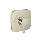 Hansgrohe 15718821 Ecostat E Pressure Balance Trim in Brushed Nickel (Rough Sold Separately)