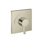 Hansgrohe 15724821 Ecostat Square Pressure Balance Trim in Brushed Nickel (Rough Sold Separately)