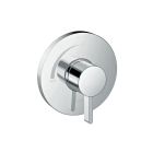 Hansgrohe 15739001 Ecostat S Pressure Balance Trim in Chrome (Rough Sold Separately)