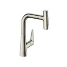 Hansgrohe 72824801 Talis Select S Prep Kitchen Faucet, 2-Spray Pull-Out, 1.75 GPM in Steel Optic