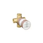 Hansgrohe 15930181 Rough, Quattro 3-Way Diverter, ¾"