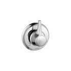 Hansgrohe 15934001 Ecostat Classic Diverter Trim Trio/Quattro in Chrome (Rough Sold Separately)