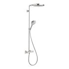 Hansgrohe 27129001 Raindance Select S Showerpipe 240 2-Jet, 2.5 GPM in Chrome