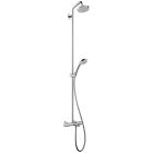 Hansgrohe 27143001 Croma Showerpipe 150 1-Jet with Tub Filler, 2.0 GPM in Chrome