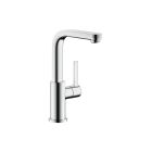 Hansgrohe 31161001 Metris S Single-Hole Faucet 230 with Swivel Spout and Pop-Up Drain, 1.2 GPM in Chrome