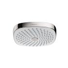 Hansgrohe 04387400 Croma Select E Showerhead 180 2-Jet, 1.8 GPM in White / Chrome