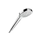 Hansgrohe 04723400 Croma Select E Handshower 110 3-Jet, 1.75 GPM in White / Chrome