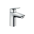 Hansgrohe 71100001 Logis Single-Hole Faucet 100 with Pop-Up Drain, 1.2 GPM in Chrome