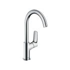 Hansgrohe 71130001 Logis Single-Hole Faucet 210 with Swivel Spout and Pop-Up Drain, 1.2 GPM in Chrome
