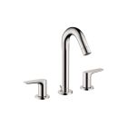 Hansgrohe 71533001 Logis Widespread Faucet 150 with Pop-Up Drain, 1.2 GPM in Chrome