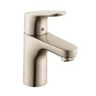Hansgrohe 04371820 Focus Single-Hole Faucet 100 with Pop-Up Drain, 1.2 GPM in Brushed Nickel