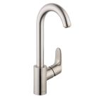 Hansgrohe 04507801 Focus Bar Faucet, 1.5 GPM in Steel Optic