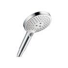 Hansgrohe 04529400 Raindance Select S Handshower 120 3-Jet, 2.0 GPM in White / Chrome