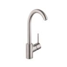 Hansgrohe 04870800 Talis S Kitchen Faucet, 1-Spray, 1.5 GPM in Steel Optic
