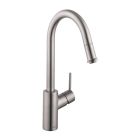 Hansgrohe 14872801 Talis S² HighArc Kitchen Faucet, 1-Spray Pull-Down, 1.75 GPM in Steel Optic