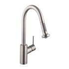 Hansgrohe 14877801 Talis S² HighArc Kitchen Faucet, 2-Spray Pull-Down, 1.75 GPM in Steel Optic