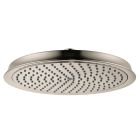 Hansgrohe 27367821 Raindance Classic Showerhead 240 1-Jet, 1.75 GPM in Brushed Nickel