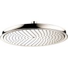 Hansgrohe 28428831 Raindance Classic Showerhead 300 1-Jet, 2.5 GPM in Polished Nickel