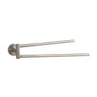 Hansgrohe 40512820 Logis Dual Towel Bar in Brushed Nickel