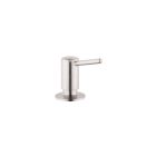 Hansgrohe 04539800 Soap Dispenser, Contemporary in Steel Optic