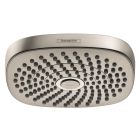 Hansgrohe 26817821 Croma Select E Showerhead 180 2-Jet, 1.5 GPM in Brushed Nickel