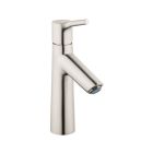 Hansgrohe 72020821 Talis S Single-Hole Faucet 100 with Pop-Up Drain, 1.2 GPM in Brushed Nickel