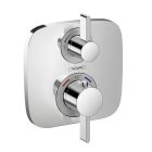 Hansgrohe 15707001 Ecostat E Thermostatic Trim with Volume Control in Chrome (Rough Sold Separately)