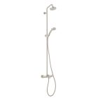 Hansgrohe 27143821 Croma Showerpipe 150 1-Jet with Tub Filler, 2.0 GPM in Brushed Nickel