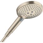 Hansgrohe 26036821 Raindance Select S Handshower 120 3-Jet PowderRain, 1.75 GPM in Brushed Nickel