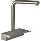 Hansgrohe 73836801 Aquno Select Kitchen Faucet, 2-Spray Pull-Out, 1.75 GPM in Steel Optic