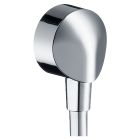 Hansgrohe 27458003 FixFit Wall Outlet with Check Valves in Chrome
