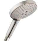 Hansgrohe 26037821 Raindance Select S Handshower 120 3-Jet PowderRain, 2.5 GPM in Brushed Nickel