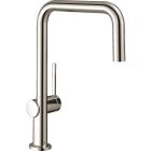 Hansgrohe 72806831 Talis N Kitchen Faucet, U-Style 1-Spray, 1.75 GPM in Polished Nickel