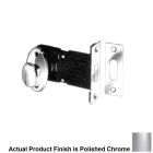 Ives 153B-26 Mortise Door Bolt with 2-1/2" Backset in Polished Chrome