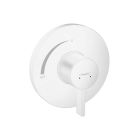 Hansgrohe 15739701 Ecostat S Pressure Balance Trim in Matte White (Rough Sold Separately)